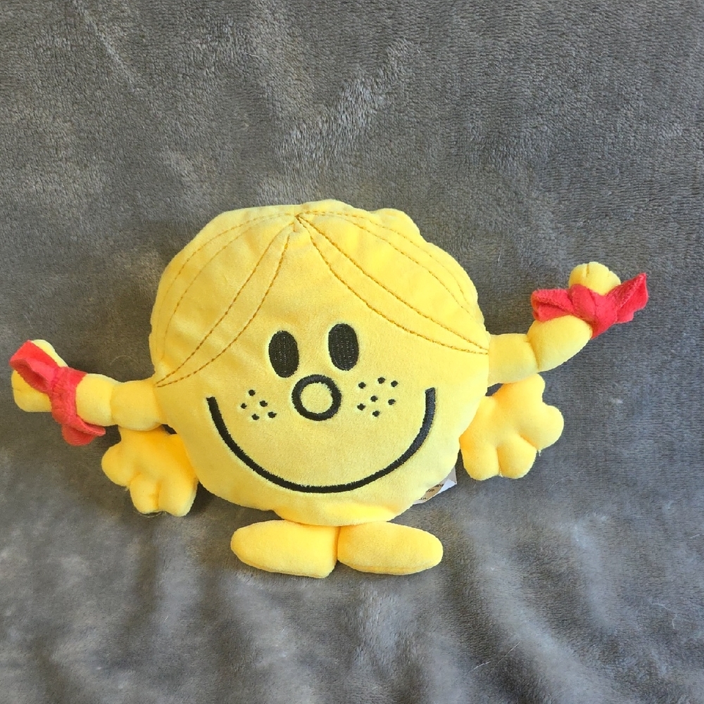 Yellow Smiling Plush Toy